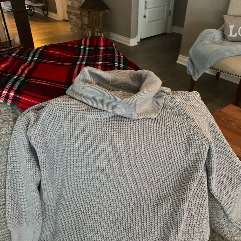 Gray Michael Kors women’s cowl neck sweater SIZE XL